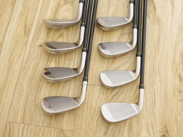 Iron set : Katana : ชุดเหล็ก Katana Snipe Iron GS-1 มีเหล็ก 5-Pw,Aw,Sw (8 ชิ้น) ก้านกราไฟต์ Flex SR