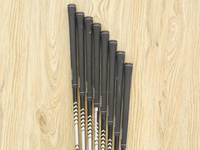 Iron set : Katana : ชุดเหล็ก Katana Snipe Iron GS-1 มีเหล็ก 5-Pw,Aw,Sw (8 ชิ้น) ก้านกราไฟต์ Flex SR