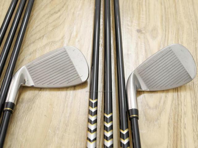 Iron set : Katana : ชุดเหล็ก Katana Snipe Iron GS-1 มีเหล็ก 5-Pw,Aw,Sw (8 ชิ้น) ก้านกราไฟต์ Flex SR