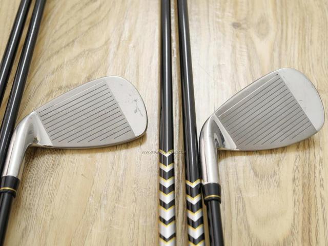 Iron set : Katana : ชุดเหล็ก Katana Snipe Iron GS-1 มีเหล็ก 5-Pw,Aw,Sw (8 ชิ้น) ก้านกราไฟต์ Flex SR