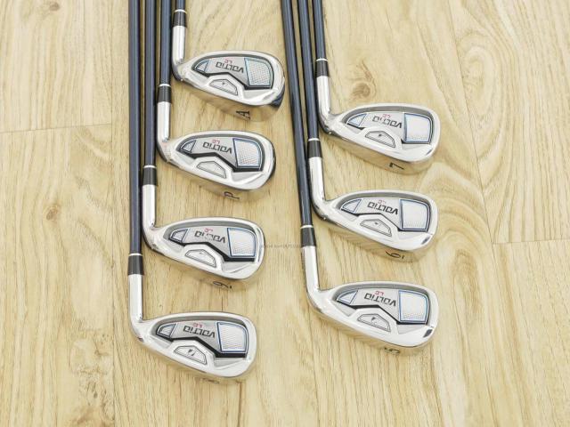 Iron set : Katana : ชุดเหล็ก Katana Voltio III LC (ใบใหญ่ หน้าเด้ง ง่าย ไกล) มีเหล็ก 5-Pw,Aw (7 ชิ้น) ก้าน Tour AD VL-5 Flex R