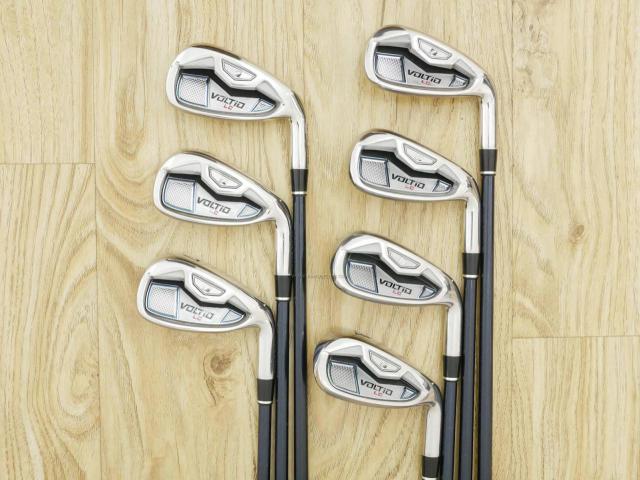 Iron set : Katana : ชุดเหล็ก Katana Voltio III LC (ใบใหญ่ หน้าเด้ง ง่าย ไกล) มีเหล็ก 5-Pw,Aw (7 ชิ้น) ก้าน Tour AD VL-5 Flex R