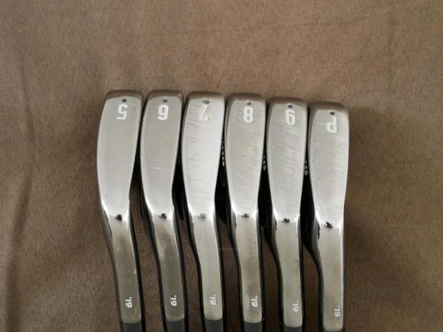 Iron set : Callaway : ชุดเหล็ก Callaway APEX Pro Forged Black (หายาก ออกปี 2019) มีเหล็ก 5-Pw (6 ชิ้น) ก้านเหล็ก NS Pro Modus 120 Flex S