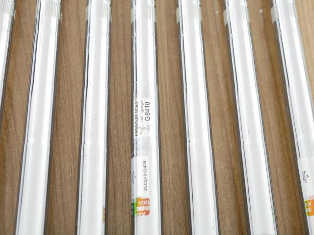 Iron set : Callaway : ชุดเหล็ก Callaway RAZR X Black มีเหล็ก 5-Pw,Aw (7 ชิ้น) ก้านเหล็ก NS Pro 950 Flex S