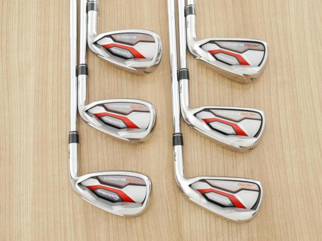 Iron set : Taylormade : ชุดเหล็ก Taylormade Aero Burner HL (ตีง่ายมาก) มีเหล็ก 5-Pw (6 ชิ้น) ก้านเหล็ก Flex S