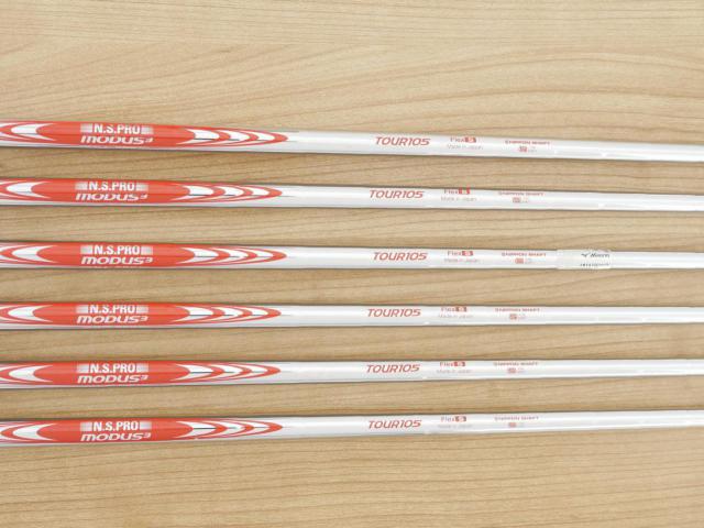 Iron set : Mizuno : ชุดเหล็ก Mizuno Pro 221 Forged (ปี 2023 นุ่ม แน่น คมมากๆๆ) มีเหล็ก 5-Pw (6 ชิ้น) ก้านเหล็ก NS Pro Modus 105 Flex S