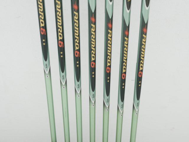 Iron set : Honma : ชุดเหล็ก Honma Beres IS-02 (หน้าเด้ง Forged) มีเหล็ก 6-11,Sw (7 ชิ้น เทียบเท่า 5-Pw,Sw) ก้าน ARMRQ 6 (45) Flex R (2 ดาว)