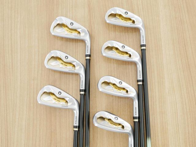 Iron set : Honma : ชุดเหล็ก Honma Beres IS-02 (หน้าเด้ง Forged) มีเหล็ก 6-11,Sw (7 ชิ้น เทียบเท่า 5-Pw,Sw) ก้าน ARMRQ 6 (45) Flex R (2 ดาว)