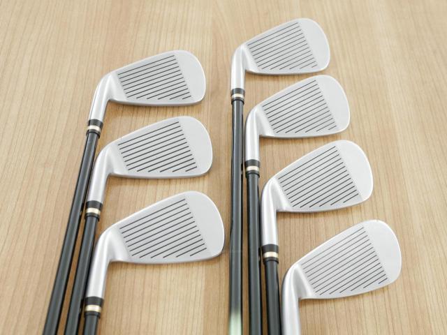Iron set : Honma : ชุดเหล็ก Honma Beres IS-02 (หน้าเด้ง Forged) มีเหล็ก 6-11,Sw (7 ชิ้น เทียบเท่า 5-Pw,Sw) ก้าน ARMRQ 6 (45) Flex R (2 ดาว)