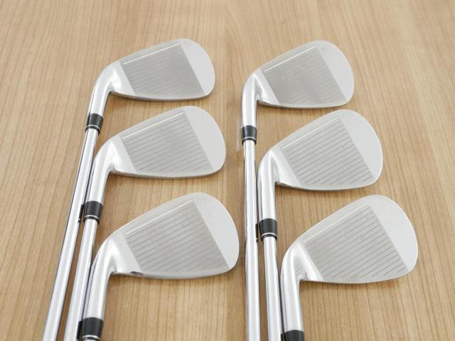 Iron set : PRGR : ชุดเหล็ก PRGR ID Nabla RS Titan Face (หน้าเด้ง ตีไกล) มีเหล็ก 5-Pw (6 ชิ้น) ก้านเหล็ก NS Pro 85 Flex SR