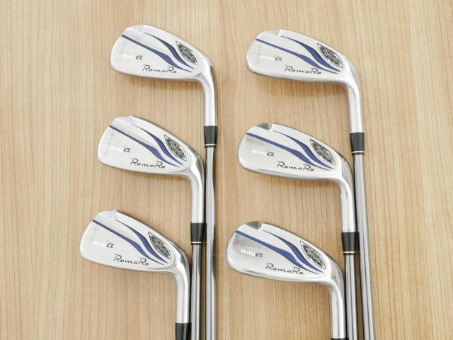 Iron set : Romaro : ชุดเหล็ก Romaro Ray Alpha Forged (ปี 2021 ใบใหญ่ ตีไกลกว่าปกติมาก) มีเหล็ก 6-Pw,Aw (6 ชิ้น) สุดยอดก้าน Fujikura Diamond Speeder 8 Flex S