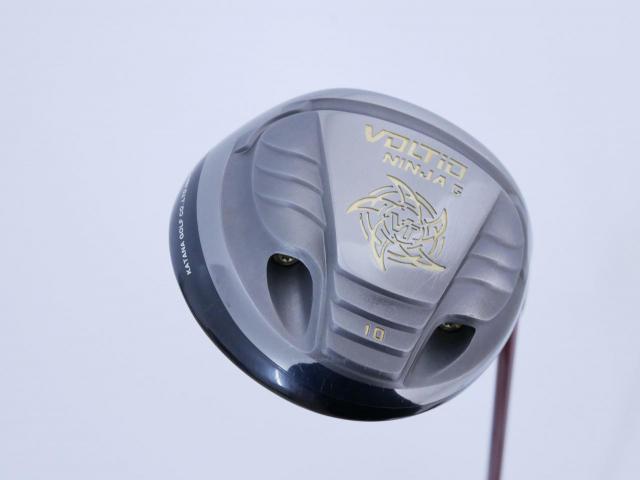 Driver : Katana : ไดรเวอร์ Katana Voltio NINJA G 880Hi (รุ่นท๊อป ออกปี 2017 หน้าเด้งสุดๆ COR 0.88 หัวขนาด 470CC. มี Offset เหมาะกับคนที่ตี Fade) Loft 10 ก้าน Fujikura Speeder 461 Flex SR