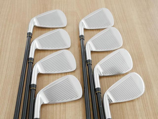 Iron set : Katana : ชุดเหล็ก Katana Sword Sniper i II (หน้าเด้ง) มีเหล็ก 5-Pw,Aw,Sw (8 ชิ้น) ก้านกราไฟต์ Flex R
