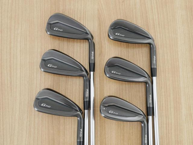 Iron set : Ping : ชุดเหล็ก Ping G710 (ปี 2021 Japan Spec. ใบใหญ่ ง่ายที่สุด ไกลที่สุดของ Ping) มีเหล็ก 5-Pw (6 ชิ้น) ก้านเหล็ก NS Pro Modus 105 Flex S