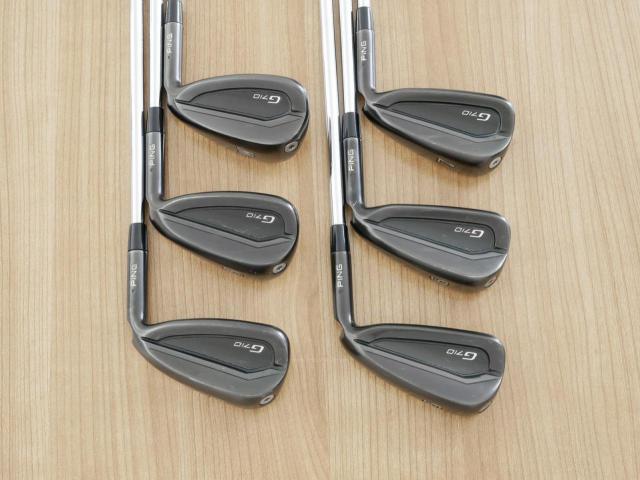 Iron set : Ping : ชุดเหล็ก Ping G710 (ปี 2021 Japan Spec. ใบใหญ่ ง่ายที่สุด ไกลที่สุดของ Ping) มีเหล็ก 5-Pw (6 ชิ้น) ก้านเหล็ก NS Pro Modus 105 Flex S