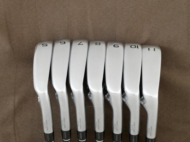 Iron set : Honma : ชุดเหล็ก Honma Tour World TW747P (รุ่นปี 2019) มีเหล็ก 5-11 (7 ชิ้น) ก้านเหล็ก NS Pro 950 Flex R