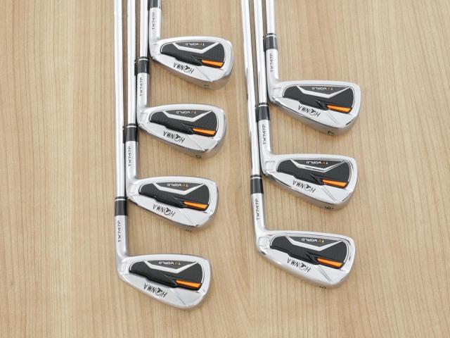 Iron set : Honma : ชุดเหล็ก Honma Tour World TW747P (รุ่นปี 2019) มีเหล็ก 5-11 (7 ชิ้น) ก้านเหล็ก NS Pro 950 Flex R