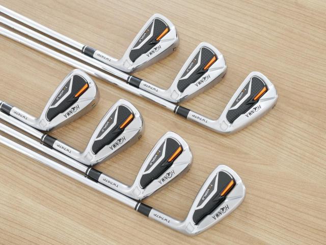 Iron set : Honma : ชุดเหล็ก Honma Tour World TW747P (รุ่นปี 2019) มีเหล็ก 5-11 (7 ชิ้น) ก้านเหล็ก NS Pro 950 Flex R