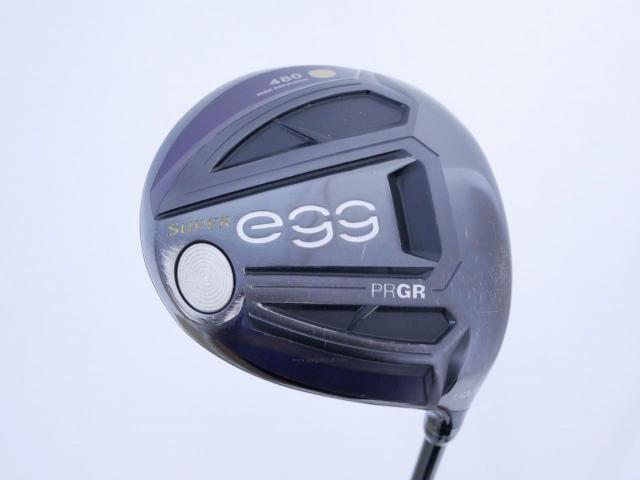 Driver : PRGR : ไดรเวอร์ PRGR Super EGG 480cc. (ปี 2021 หน้าเด้งเกินกฏ ตีไกลมาก) Loft 10.5 Flex R (M-37)