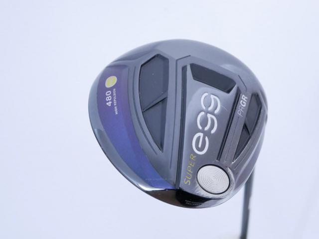 Driver : PRGR : ไดรเวอร์ PRGR Super EGG 480cc. (ปี 2021 หน้าเด้งเกินกฏ ตีไกลมาก) Loft 10.5 Flex R (M-37)