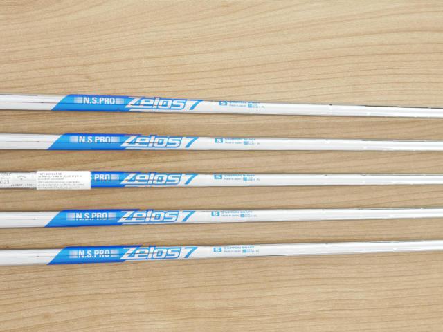 Iron set : Callaway : **ของใหม่ ยังไม่แกะพลาสติก** ชุดเหล็ก Callaway ELYTE Max Fast (ออกปี 2025 ตีง่ายมาก ไกล Japan Spec.) มีเหล็ก 6-Pw (5 ชิ้น) ก้านเหล็ก NS Pro ZELOS 7 Flex S