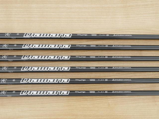 Iron set : Epon : ชุดเหล็ก EPON AF-306 Forged (รุ่นปี 2023) มีเหล็ก 5-Pw (6 ชิ้น) ก้านกราไฟต์ Mitsubishi Diamana Thump i95 Flex S