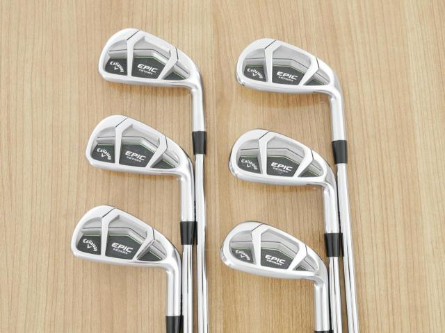 Iron set : Callaway : ชุดเหล็ก Callaway EPIC Star (ปี 2018 หน้าเด้ง โกงองศา ตีไกลมากๆ) มีเหล็ก 6-Pw,Aw (6 ชิ้น) ก้านเหล็ก NS Pro 850 Flex R