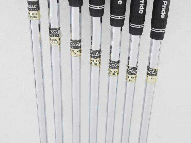 Iron set : Titleist : ชุดเหล็ก Titleist AP1 712 มีเหล็ก 4-Pw (7 ชิ้น) ก้านเหล็ก SL R300