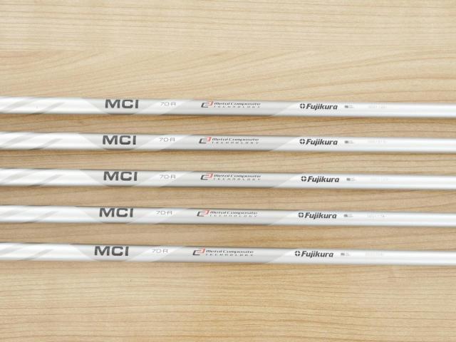 Iron set : Other Brand : ชุดเหล็ก Ryoma DSI (ตีง่ายมาก ไกลมากๆ หายากสุดๆ) มีเหล็ก 6-Pw (5 ชิ้น) ก้านกราไฟต์ Fujikura MCI 70 Flex R
