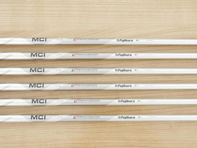 Iron set : Other Brand : ชุดเหล็ก A Grind Forged (นุ่มมากๆ หายากมากๆ) มีเหล็ก 5-Pw (6 ชิ้น) ก้านกราไฟต์ Fujikura MCI 110 Flex S