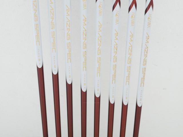 Iron set : Honma : ชุดเหล็ก Honma AMAZING Spec (หน้าเด้ง โกงองศาสุดๆ ไกลที่สุด) มีเหล็ก 6-11,Aw,Sw (8 ชิ้น ระยะเทียบเท่า 5-Pw,Aw,Sw) ก้านกราไฟต์ Flex R