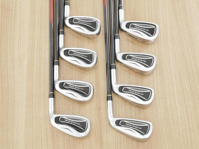 Iron set : Honma : ชุดเหล็ก Honma AMAZING Spec (หน้าเด้ง โกงองศาสุดๆ ไกลที่สุด) มีเหล็ก 6-11,Aw,Sw (8 ชิ้น ระยะเทียบเท่า 5-Pw,Aw,Sw) ก้านกราไฟต์ Flex R