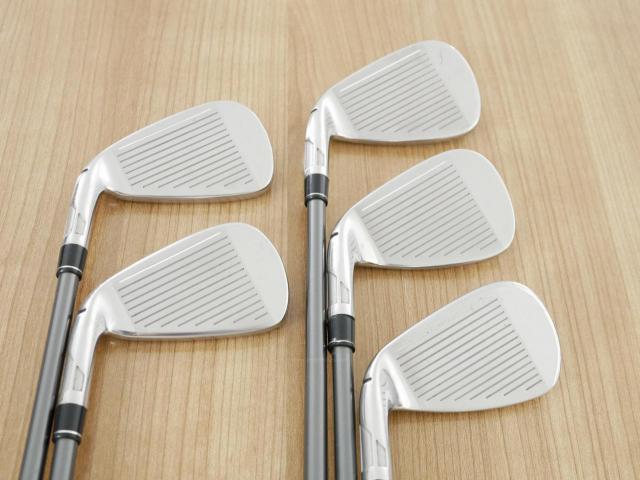 Iron set : Taylormade : ชุดเหล็ก Taylormade SIM MAX (ออกปี 2020 Japan Spec.) มีเหล็ก 6-Pw (5 ชิ้น) ก้านกราไฟต์ Mitsubishi Tensei TM60 Flex R