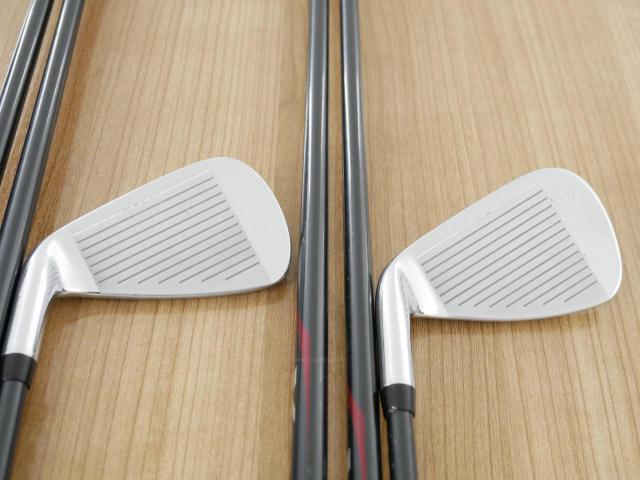 Iron set : Yamaha : ชุดเหล็ก Yamaha Inpres X D Black (หน้า Maraging เด้ง ไกลมากๆ) มีเหล็ก 5-Pw (6 ชิ้น) ก้านกราไฟต์ Flex SR