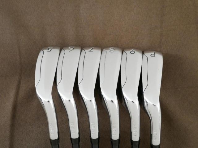 Iron set : Yamaha : ชุดเหล็ก Yamaha Inpres X D Black (หน้า Maraging เด้ง ไกลมากๆ) มีเหล็ก 5-Pw (6 ชิ้น) ก้านกราไฟต์ Flex SR