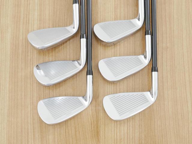 Iron set : Yamaha : ชุดเหล็ก Yamaha Inpres X D Black (หน้า Maraging เด้ง ไกลมากๆ) มีเหล็ก 5-Pw (6 ชิ้น) ก้านกราไฟต์ Flex SR