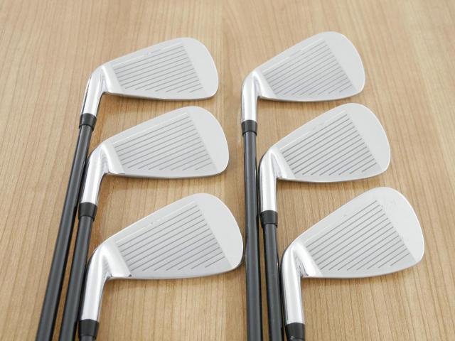 Iron set : Yamaha : ชุดเหล็ก Yamaha Inpres X D Black (หน้า Maraging เด้ง ไกลมากๆ) มีเหล็ก 5-Pw (6 ชิ้น) ก้านกราไฟต์ Flex SR