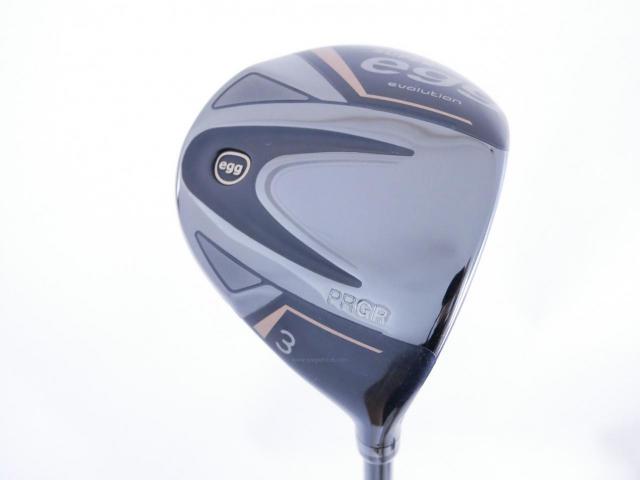 Fairway Wood : PRGR : หัวไม้ 3 PRGR Super EGG Evolution (รุ่นล่าสุด ออกปี 2024 หน้าเด้งเกินกฏ ตีไกลมาก) Loft 16 Flex R2 (M-35)