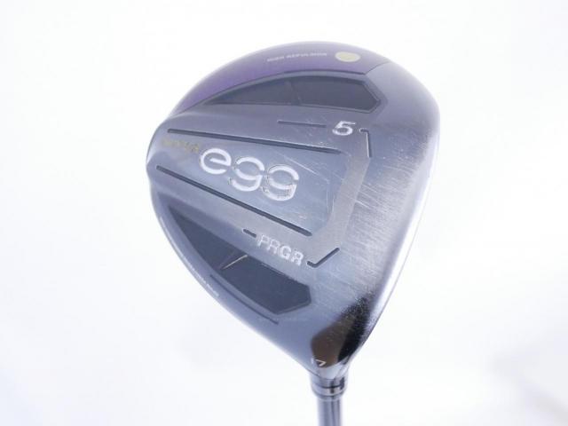 Fairway Wood : PRGR : หัวไม้ 5 PRGR Super Egg (รุ่นปี 2021 หน้าเด้งเกินกฏ COR 0.84 หายากมาก) Loft 17 ก้าน M-37 Flex R