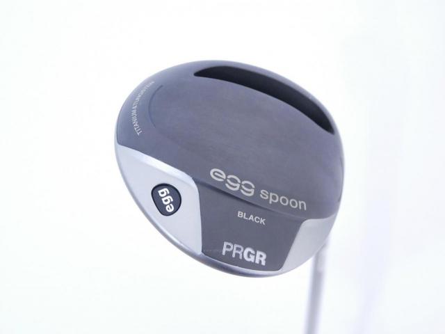 Fairway Wood : PRGR : หัวไม้ 3 PRGR Egg Spoon BLACK (ปี 2022) Loft 15 ก้าน Tour AD UB-6 Flex S