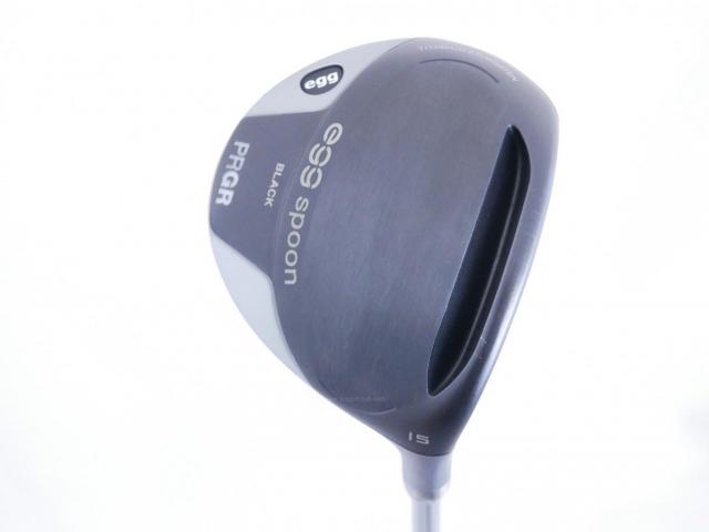 Fairway Wood : PRGR : หัวไม้ 3 PRGR Egg Spoon BLACK (ปี 2022) Loft 15 ก้าน Tour AD UB-6 Flex S