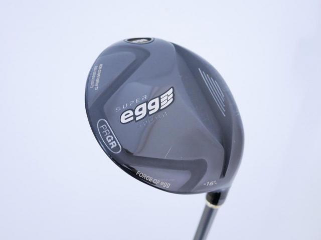 Fairway Wood : PRGR : หัวไม้ 3 PRGR Super Egg (หน้าเด้งเกินกฏ COR 0.84 ปี 2017 หายากมาก) Loft 16 Flex R (M-37)