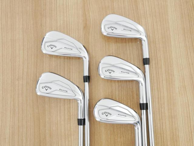 Iron set : Callaway : ชุดเหล็ก Callaway ELYTE (ออกปี 2025 ตีง่ายมาก ไกล Japan Spec.) มีเหล็ก 6-Pw (5 ชิ้น) ก้านเหล็ก NS Pro Zelos 7 Flex S