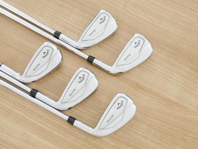 Iron set : Callaway : ชุดเหล็ก Callaway ELYTE (ออกปี 2025 ตีง่ายมาก ไกล Japan Spec.) มีเหล็ก 6-Pw (5 ชิ้น) ก้านเหล็ก NS Pro Zelos 7 Flex S