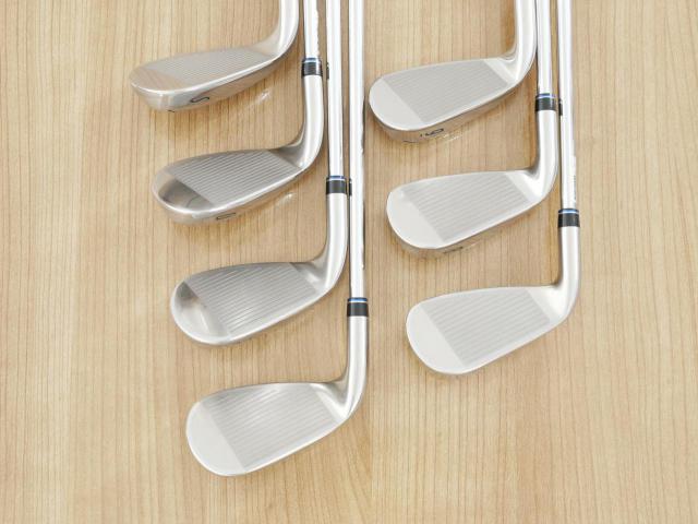 Iron set : XXIO : ชุดเหล็ก XXIO Cross 2 (ออกปี 2021 ตีไกลที่สุดของที่สุดจาก XXIO หน้าเด้งสุดๆ) มีเหล็ก 7-Pw,Aw,Dw,Sw (7 ชิ้น ตีไกลกว่าปกติ 2 เบอร์) ก้านเหล็ก NS Pro 860 DST Flex S