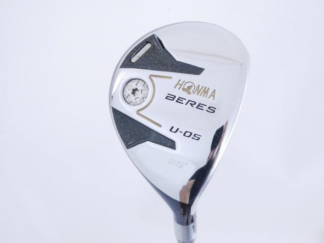 Fairway Wood : Honma : ไม้กระเทย Honma Beres U-05 (รุ่นปี 2017) Loft 25 ก้าน ARMRQ ∞ (48) Flex S (2 ดาว)