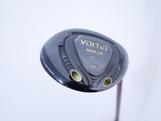 Fairway Wood : Katana : ไม้กระเทย Katana Voltio NINJA FG (รุ่นปี 2018) Loft 22 ก้าน Fujikura Speeder 461 Flex R