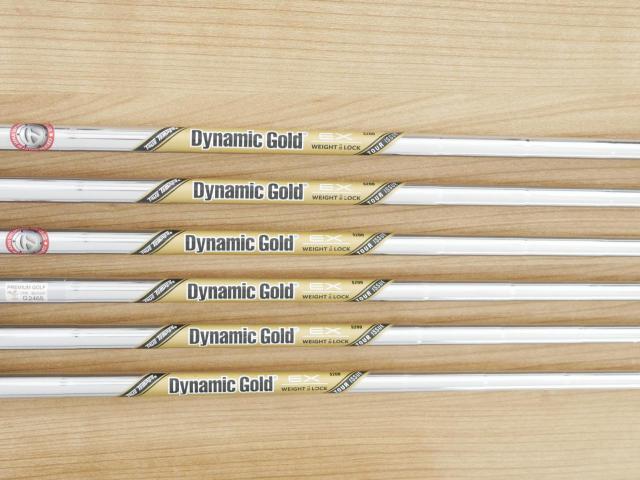 Iron set : Taylormade : ชุดเหล็ก Taylormade P790 (ตัวท้อปสุด ปี 2023 Japan Spec.) มีเหล็ก 5-Pw (6 ชิ้น) ก้านเหล็ก Dynamic Gold EX Weight Lock Tour Issue S200