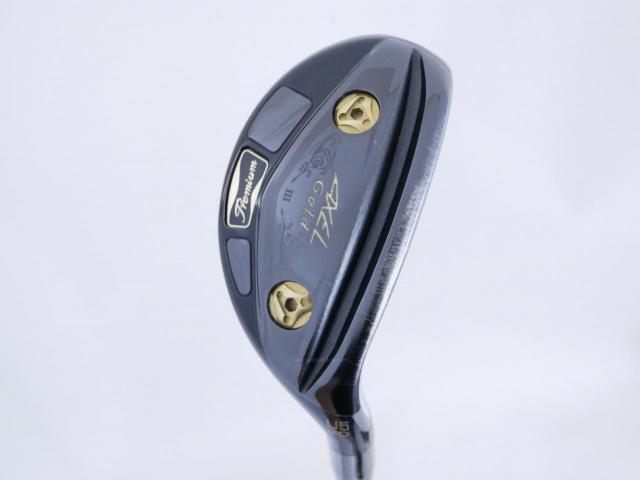 Fairway Wood : Tsuruya : ไม้กระเทย Tsuruya AXEL Gold Premium III (รุ่นปี 2019 ตัวท๊อป) Loft 20 Flex R
