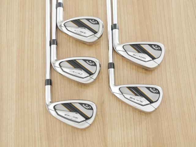 Iron set : Callaway : ชุดเหล็ก Callaway Mavrik (ปี 2020 ตีง่าย ไกลมากๆ) มีเหล็ก 6-Pw (5 ชิ้น) ก้านเหล็ก NS Pro Zelos 7 Flex S